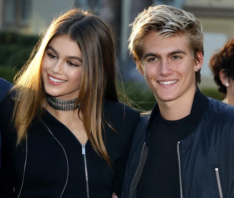 Presley Gerber photographed at a fashion event