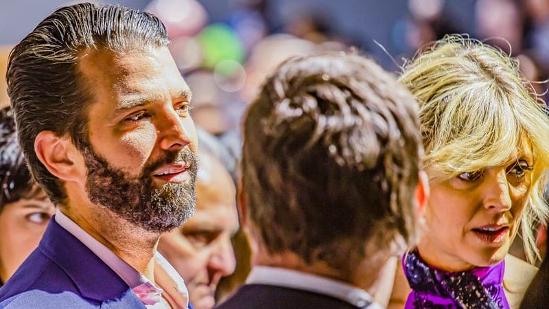Don Jr. Splits With Trump Over Iran War